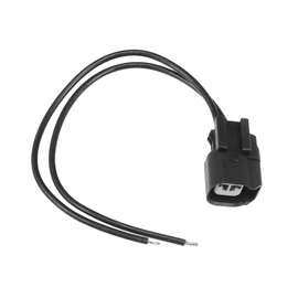 Hihaha 2 Pin Alternator Plug Pigtail Harness for Dodge for Ram 1500 2500 3500 4500 5500 / Inner/Durable Metal / 1 Pcs Black