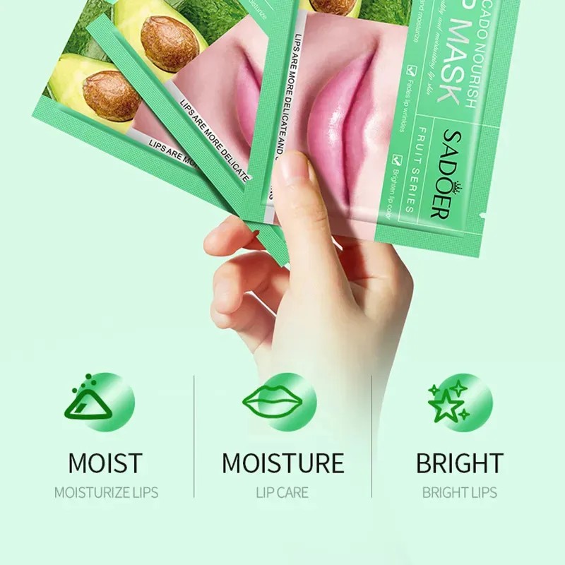 Mascarilla Hidratante Labios Frutas Purificante