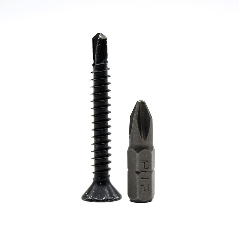 DOJA Barcelona Self-Drilling Screws with PH2-25 Tip 100 Countersunk Screws