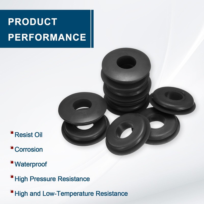 sourcing map 10 Pcs Glad Hand Seal, Truck GladHand Washers