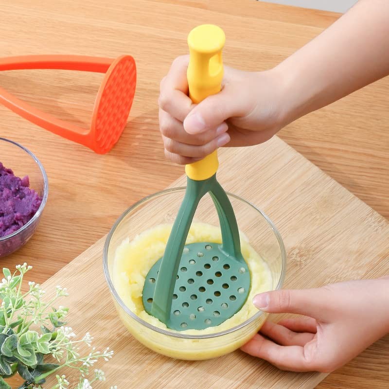 PETHOMEAU Duty Potato Masher, Professional Integrated Masher Kitchen Tool &