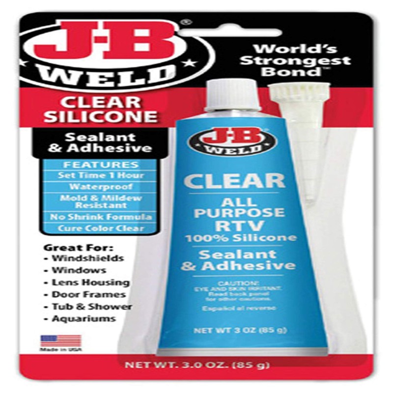 J-B Weld 31310 All-Purpose RTV Silicone Sealant and Adhesive -