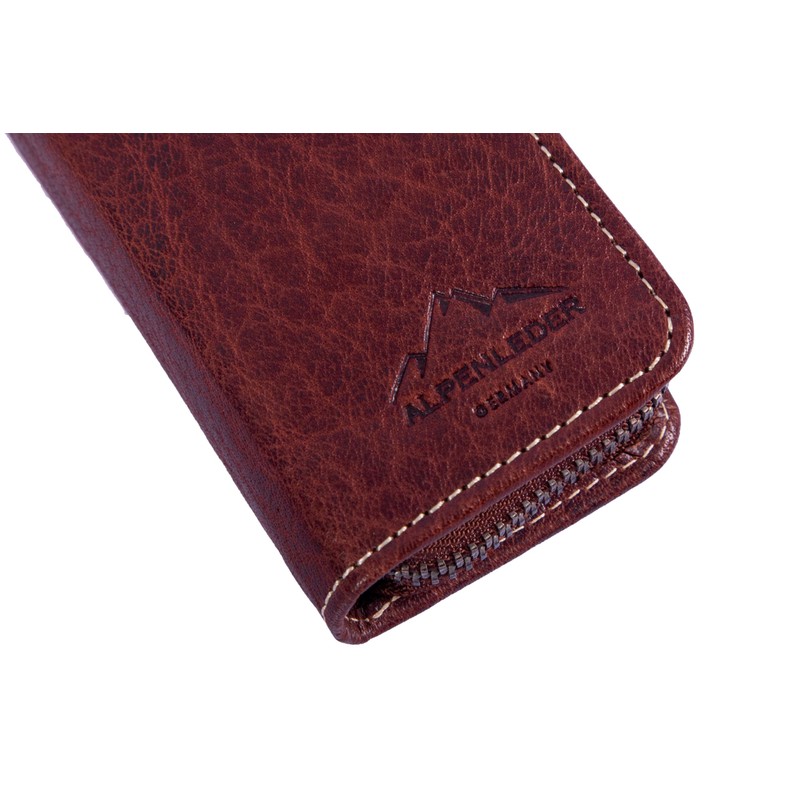 Alpenleder Pencil Case – Model: ZWOA (Handmade) – Sustainable Organic