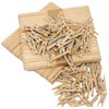 Lolly Sticks and Mini Pegs Natural Wooden 200pcs - 100