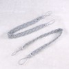 Healvian Curtain Accessories Hand Tie Clip Holdbacks Knitted Rope 2-Pack