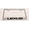 BLVD 3D Lexus Stainless Steel Finished License Plate Frame Rust