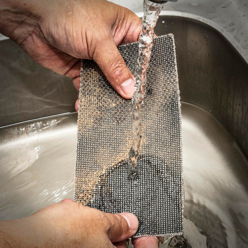 Trend Mesh 1/2 Sheet 115 x 230mm 120 Grit Sanding