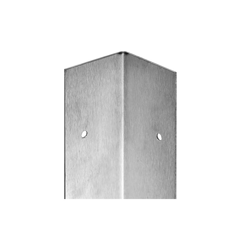 Prime-Line MP10857 Stainless Steel Corner Shield with Fasteners, 2 x
