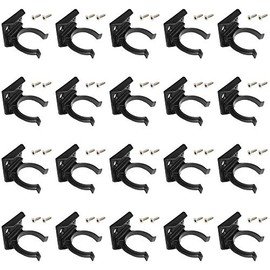 x20 Kitchen Kick Board Plinth Clips & Bracket Fits 30-31mm Diameter + 40 Screws