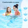 2PCS Painless Nose Plugs for Swimming,Kids & Adults,Stuff Into Nose