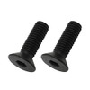 POSH 990825-K2 Motorcycle Supplies Sarah Cap Bolts (Stainless Steel/Black) 2