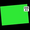 Neon Green Neon Paper 50 Sheets DIN A3 80 g/m²