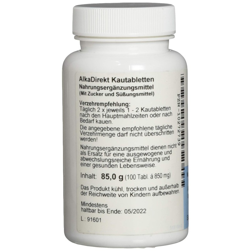 AlkaDirekt Kautabletten, 100 Kautabletten (85 g)