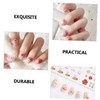 Healeved 18sheets Cute Bunny Nail Art Decals of Easy Apply