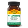 Country Life Vitamin D3, Non-Fish 1000 IU, 100 Softgels, Certified
