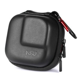 HSU Protective Carry Case for GoPro 2018/7/6/5/4/3+ and Accessories, with Carry Handle and Carabiner Loop