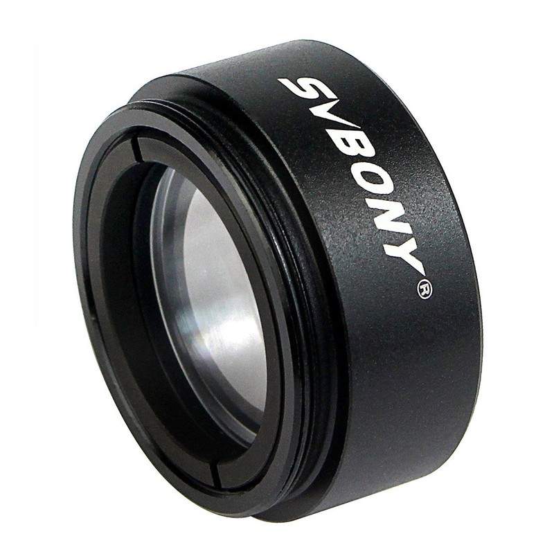 SVBONY Telescope Focal Reducer 0.5X Correction Lens M28X0.25mm 31.7MM Short