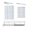 Hanger Bolts M8 x 120 Pack of 5 Screw Pins