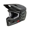 O'Neal 3 SRS Adult Helmet Static Black/Gray Medium