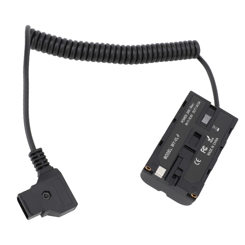 D Tap to NP F550 Dummy Battery 37‑100cm Cable High