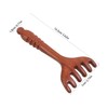 BIUDECO Sandalwood Wooden Scalp Massager Comb with Wide Teeth for