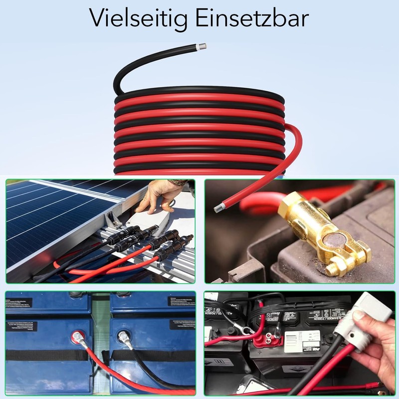 PowerWerk - Solar Cable 6 mm² Red - 5 m