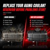 CNPUERV Coolant Reservoir Tank with Cap for Jeep Wrangler JL