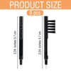 8pcs Small Combs to Clean Hearing Aids,Hearing Aid Cleaning Brush,