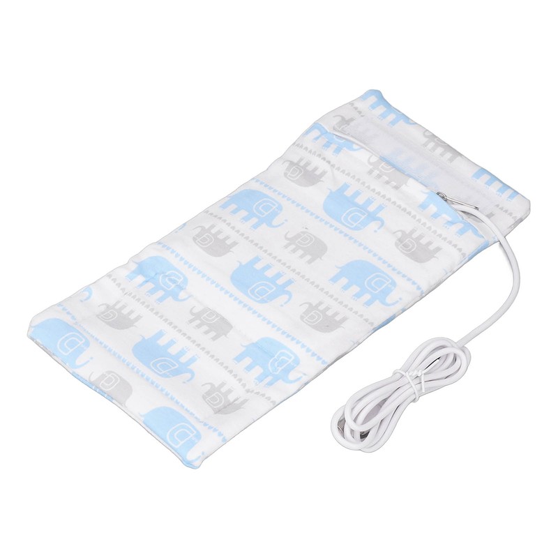 Travel Milk Heat Bag USB Portable Compact Zip Closure Thermostat