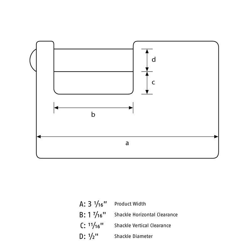 ABUS 92/80 KD All Weather Solid Brass with Steel Jacket