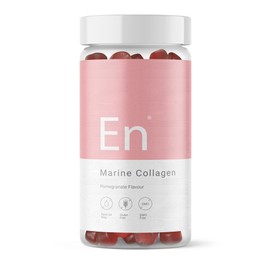 Collagen Gummies | 2 Months Supply - 60 Gummies | 1500mg Marine Collagen per Gummy | Infused with Vitamin A and C for Maximum Skin Cell Regeneration | Natural Pomegranate Flavour