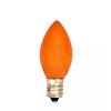 Creative Hobbies 25 Pack C7 LED Orange Replacement Light Bulbs