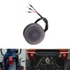 Baceyong Motorcycle LED Tail Light, Motorcycle Red LED Rear Brake