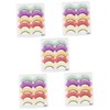 NOLITOY 5sets Lashes False Eyelashes Performance Eyelashes Mascara Party and
