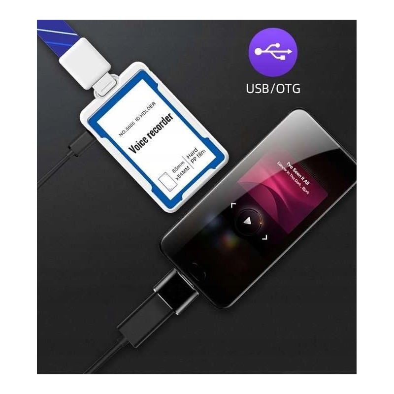 MBG line® Voice Recorder ID Card | 32 GB Audio
