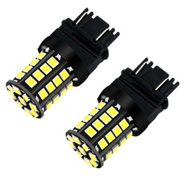 DOPHISALL AUTO 3157 3156 LED Bulb Turn Signal Light Super Bright Xenon White 3056 3057 3057K 3157 4157 LED Bulbs Replacememnt for Tail Lights Backup Reverse Lights (Pack of 2)