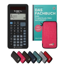 CALCUSO Standard Package Pink with Calculator TI-30X Pro Mathprint