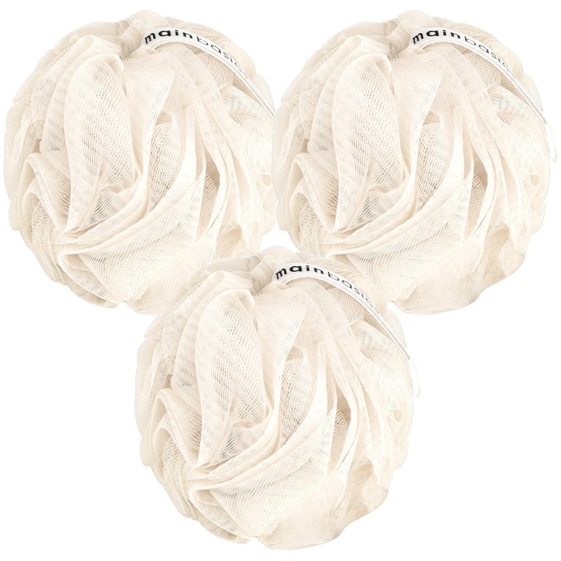 MainBasics - Exfoliador de esponja para baño y ducha (3