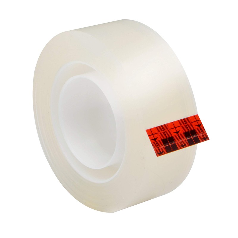 Scotch Super-Hold Tape, 2 Rolls, Transparent Finish, 50% More Adhesive,