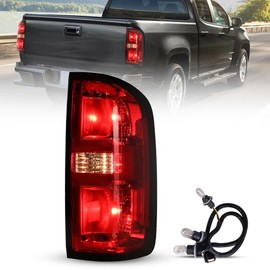 Winjet - Tail Lights Assembly with Bulbs & Harness Compatible with 2015 2016 2017 2018 2019 2020 2021 2022 Chevy Colorado Rear Taillight Brake Taillights Replacement (Right Passenger Side)