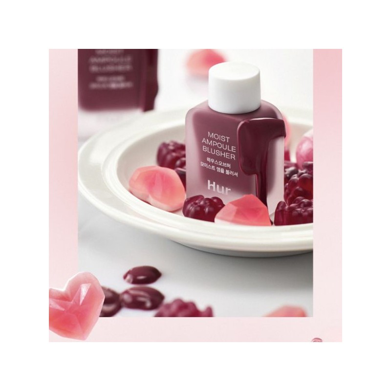 HOUSE OF HUR Moist Ampoule Blusher 20ml, Color:09 Ruby Red