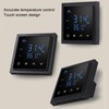 Smart Electric Floor Heating Thermostat 16A AC85V‑250V Home Thermostat, Easy