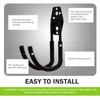 SLIMI 2 PCS Car Charger Holder Wall Bending Hooks, Steel