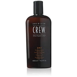 Shampoo, Conditioner & Body Wash for Men by American Crew, 3-in-1, 8.4 Fl Oz