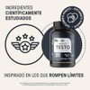 LIFE 360+ Mens Testo L-Arginina Maca Negra Roja y Amarilla
