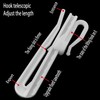 ZZLZX 20PCS Plastic Ratchet System Adjustable Pinch Pleated Curtain Drapery