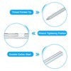 PATIKIL Floating Shelf Invisible Support Bracket 10", 4 Pcs Carbon