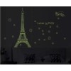 DaraBaby Vinil Decorativo Torre Eifel Paris Florecente Sala Estancia