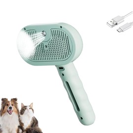 Magic Wand for Pet Hair,Charm Steam Brush, Pet Grooming Brush with Upgraded Fog Volume to Prevent Flying Hair for Cats and Dogs