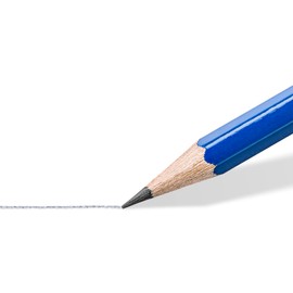 STAEDTLER Norica Pencil Set: 50 Pre-sharpened #2 HB Pencils with 50 Eraser Caps & Double-Hole Sharpener, Break-Resistant Lead, School Pack